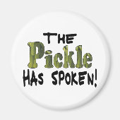 De Spoken Pickle Magneet (Voorkant)