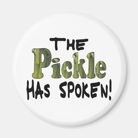 De Spoken Pickle Magneet (Voorkant)