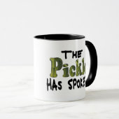 De Spoken Pickle Mok (Voorkant rechts)