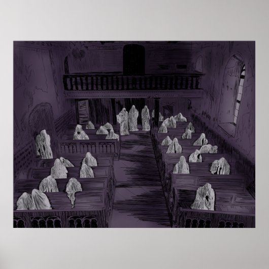 De spoken van de St. George Church Poster (Voorkant)