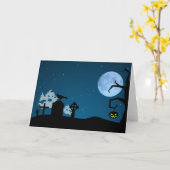 De Spoken van Halloween bij Kerkhof Kaart (Gele Bloem)