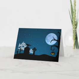 De Spoken van Halloween bij Kerkhof Kaart