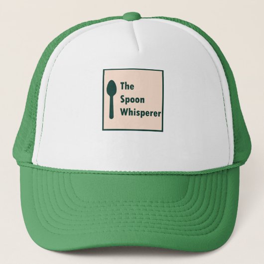 De spon Whisperer Trucker Hat Trucker Pet (Voorkant)
