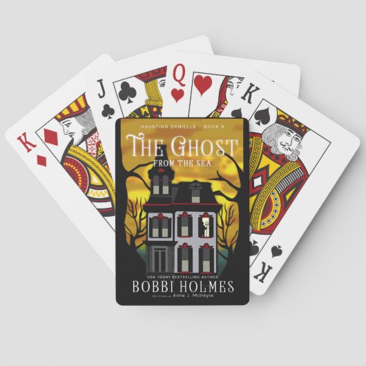 De spookkaarten uit de zee pokerkaarten (Achterkant)