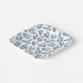 De Spooky Boo Witch Petten Halloween Papieren Bordje (Gebogen)