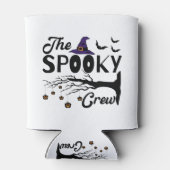 De Spooky Crew Halloween Blikjeskoeler (Achterkant)