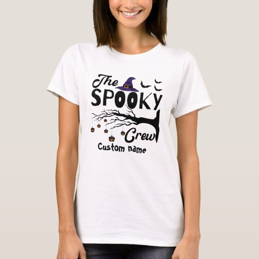 De Spooky Crew Halloween T-shirt (Voorkant)