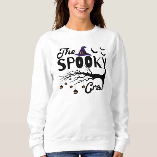 De Spooky Crew Halloween Trui (Voorkant)
