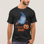 De Spooky Dad Halloween Family Matching Mannen's T-shirt (Voorkant)