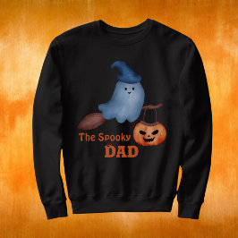 De Spooky Dad Halloween Family Matching Mannen's Trui