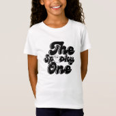 De Spooky een Halloween Baby eerste verjaardag T-shirt (Voorkant)