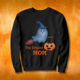 De Spooky Mom Halloween Family Matching Women's Trui