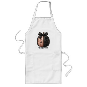 De Spooky Mom Halloween Pumpkin Lang Schort
