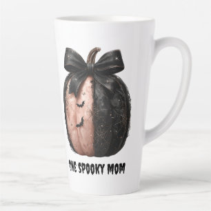 De Spooky Mom Halloween Pumpkin Latte Mok