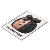 De Spooky Mom Halloween Pumpkin Notitieboek (Linkerzijde)