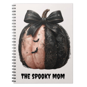 De Spooky Mom Halloween Pumpkin Notitieboek