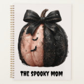 De Spooky Mom Halloween Pumpkin Planner (Voorkant)