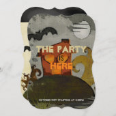 De Spookz Whismical Folk Art Kaart (Voorkant / Achterkant)