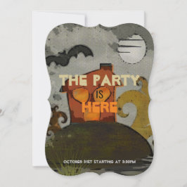 De Spookz Whismical Folk Art Kaart