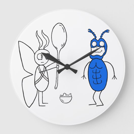 De SPOOOOOOONNN is te groot Grote Klok (Voorkant)