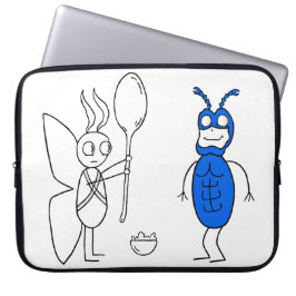 De SPOOOOOOONNN is te groot Laptop Sleeve