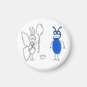 De SPOOOOOOONNN is te groot Magneet (Voorkant)