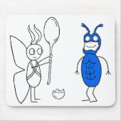 De SPOOOOOOONNN is te groot Muismat (Voorkant)