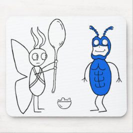 De SPOOOOOOONNN is te groot Muismat