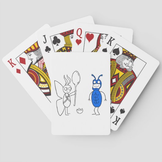 De SPOOOOOOONNN is te groot Pokerkaarten (Achterkant)