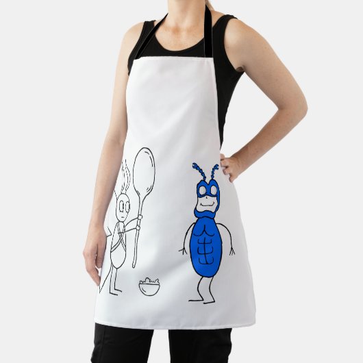 De SPOOOOOOONNN is te groot Schort (Insitu)