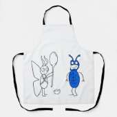 De SPOOOOOOONNN is te groot Schort (Voorkant)