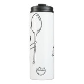 De SPOOOOOOONNN is te groot Thermosbeker (Voorkant)