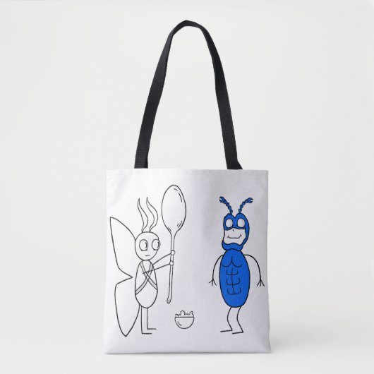 De SPOOOOOOONNN is te groot Tote Bag (Voorkant)