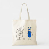 De SPOOOOOOONNN is te groot Tote Bag (Achterkant)