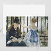 De spoorweg | Édouard Manet (Voorkant / Achterkant)