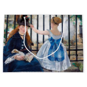 De spoorweg, Edouard Manet Groot Cadeauzakje (Voorkant)