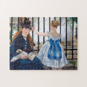 De spoorweg, Edouard Manet Legpuzzel