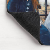 De spoorweg, Edouard Manet Muismat (Hoek)