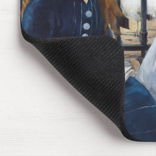 De spoorweg, Edouard Manet Muismat (Hoek)