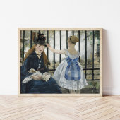 De spoorweg | Édouard Manet Poster