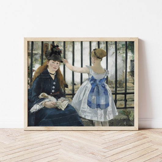 De spoorweg | Édouard Manet Poster