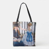 De spoorweg, Edouard Manet Tote Bag (Achterkant)