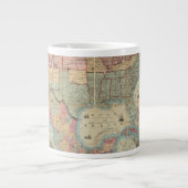 De spoorweg en de militaire kaart van Colton Grote Koffiekop (Voorkant)