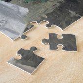 De spoorweg - Manet Impressionist Painting Art Legpuzzel (Zijkant)