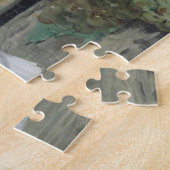 De spoorweg - Manet Impressionist Painting Art Legpuzzel (Zijkant)