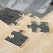 De spoorweg - Manet Impressionist Painting Art Legpuzzel (Zijkant)