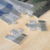 De spoorweg - Manet Impressionist Painting Legpuzzel (Zijkant)