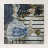 De spoorweg - Manet Impressionist Painting Legpuzzel (Horizontaal)