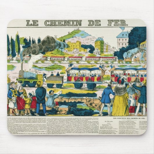 De spoorweg muismat (Voorkant)