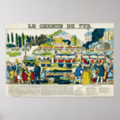 De spoorweg poster (Voorkant)